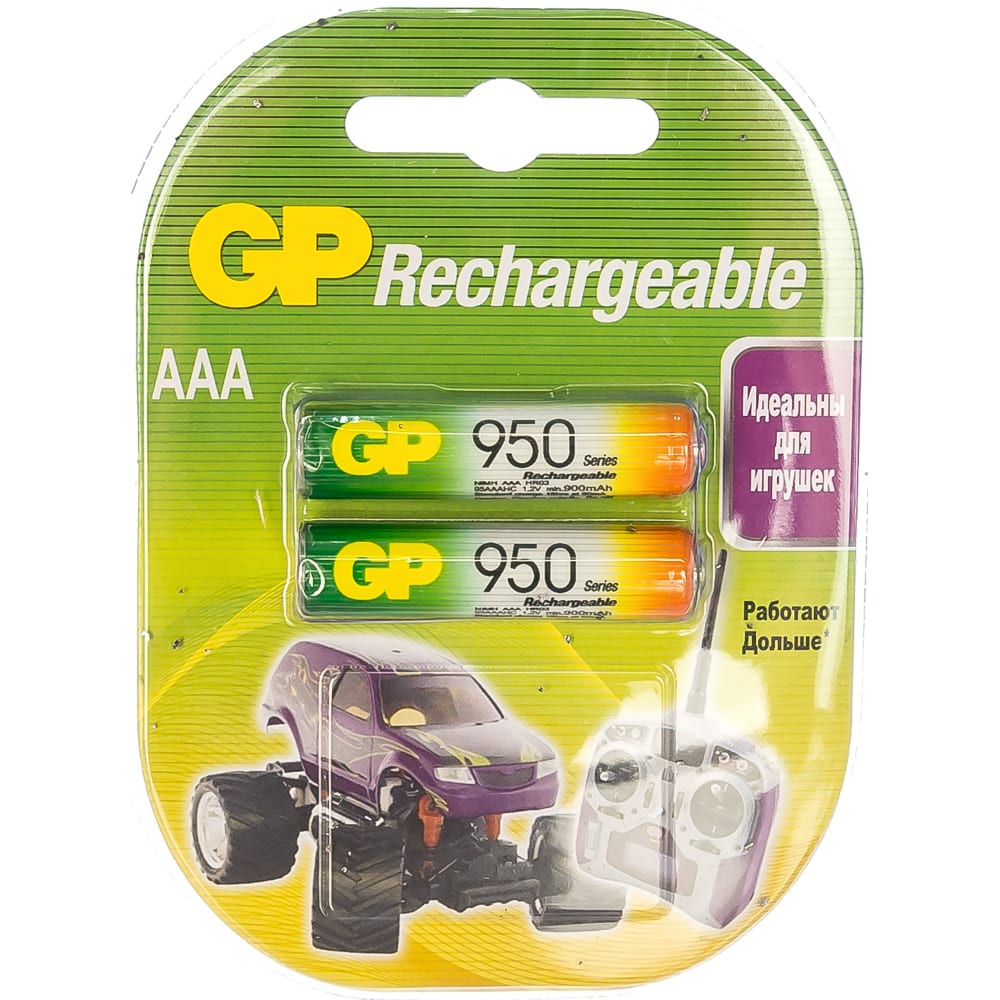 Аккумулятор GP R03 95 AAАHC BL2