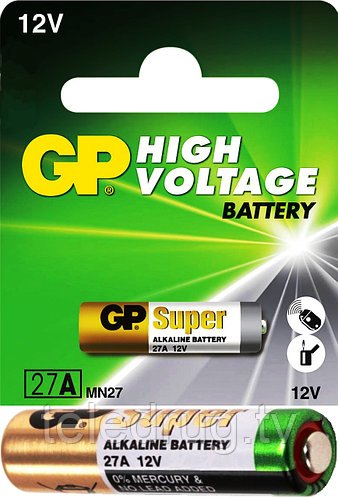 Батарейка GP 27А 12V Батарейка GP 27А 12V